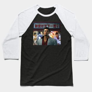 Welcome to Kamurocho Kiryu Kazuma Baseball T-Shirt